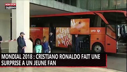 Mondial 2018 : Cristiano Ronaldo fait une belle surprise à un jeune fan (vidéo)