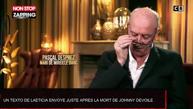 Johnny Hallyday : un texto de Laeticia juste après sa mort dévoilé (Vidéo)