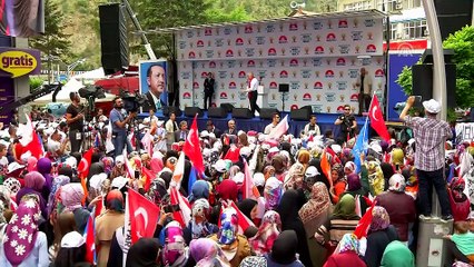 Binali Yıldırım: “Bunlar yapılanı yıkmaya çalışıyor” - GÜMÜŞHANE