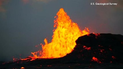Little Green Gems Are Spewing Out of Hawaii’s Kilauea Volcano