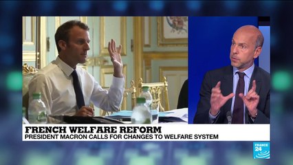 French President calls for changes to welfare system