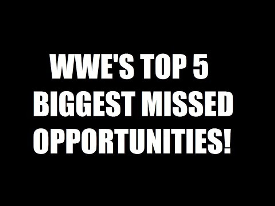 WWE's Top 5 Biggest Missed Opportunities! Daily Squash 505!