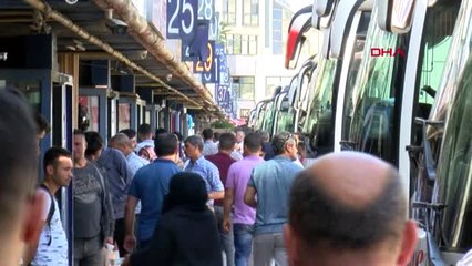 İstanbul Otogarda Bayram Hareketliliği