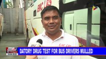 Mandatory drug test for bus drivers mulled