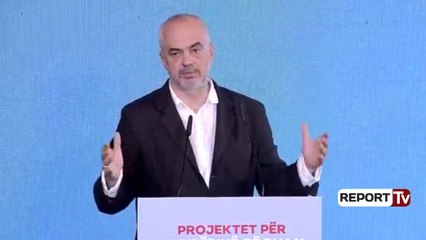 Report Tv - Rama në Durrës, prezanton para qytetarëve projektet që do të zbatohen në këtë zonë