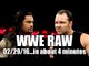Ambrose vs Reigns for Wrestlemania? - WWE RAW 02/29/16 Review...In About 4 Minutes