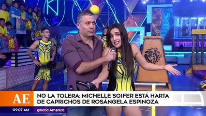 Rosángela Espinoza ya tiene harta a Michelle Soifer