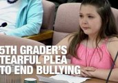 Tearful Fifth Grader Tells School Board a Bully Threatened to Shoot Her