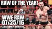 Finn Balor Debuts! Raw Championship Title Announced! | WWE RAW 07/25/16 Review