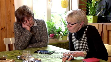 Présentation de l'enquête "Parlons retraites" sous-titrée