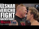 Brock Lesnar & Chris Jericho Backstage Fight! Finn Balor Injured! | WrestleTalk News