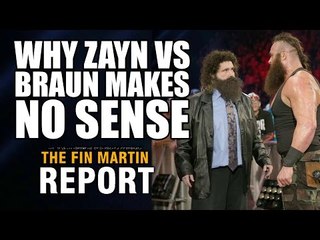 Why Sami Zayn Vs Braun Strowman Makes No Sense... | Fin Martin Report Podcast Mini