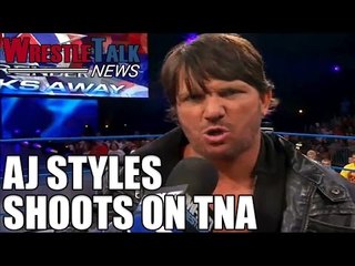 AJ Styles Shoots on TNA! More Info On Titus O'Neil Suspension! - WrestleTalk News