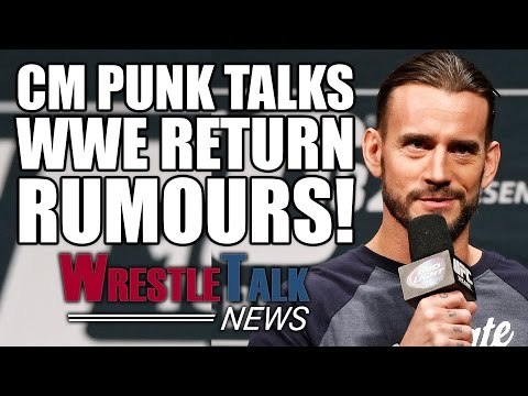 CM Punk Talks WWE Return Rumors & UFC Future! Conor McGregor Wrestling In WWE? | WrestleTalk News