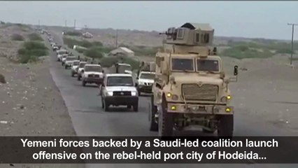 Yemen forces launch assault on rebel-held port city
