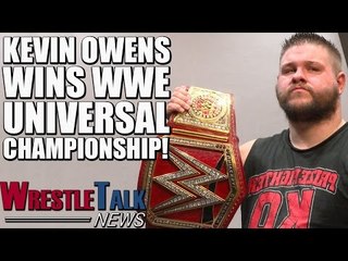 Kevin Owens Wins WWE Universal Championship! What's His First Feud? | WrestleTalk News