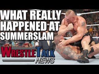 What Really Happened In Brock Lesnar Vs Randy Orton?! Why Sasha Banks Lost! | WrestleTalk News
