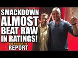 Smackdown Nearly Beats Raw In Ratings! | Fin Martin Report Mini