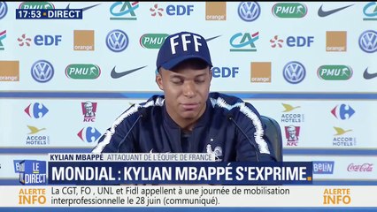 Coup reçu à l’entraînement: "Rami est un peu en retard mais il n’y a pas non plus mort d’homme", pour Mbappé