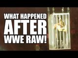 Kevin Owens & Chris Jericho Locked In Cage By Roman Reigns & Seth Rollins WWE RAW, Dec. 19, 2016
