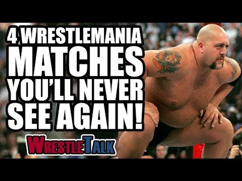 4 WWE WrestleMania Matches You'll Never See Again!