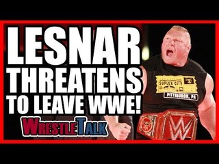 Brock Lesnar Threatens To LEAVE WWE! | WWE Raw, July 31, 2017 Review