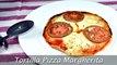 Tortilla Pizza Margherita - Quick & Easy Homemade Margherita Pizza Recipe