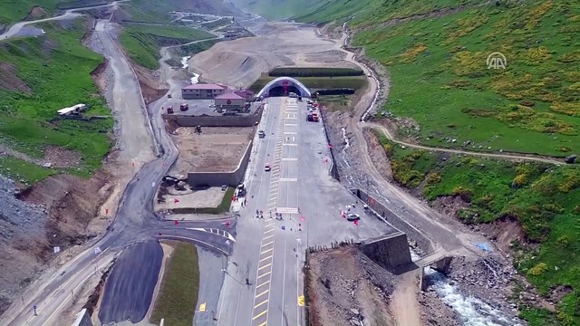 Ovit Tüneli havadan görüntülendi - RİZE