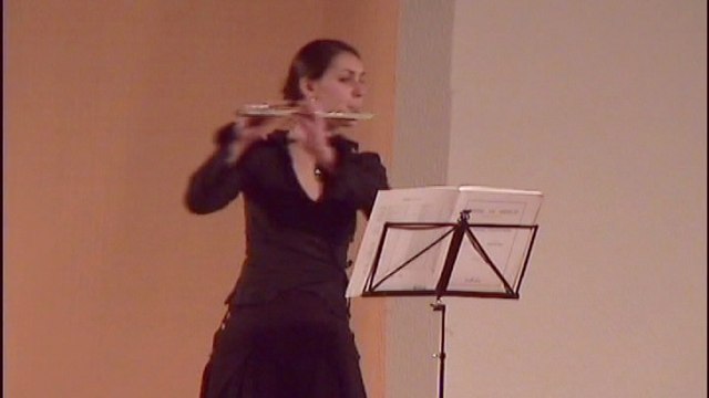 Concert ACJ Macon Messe de Minuit 19 decembre 2010 2.Flute & Orgue