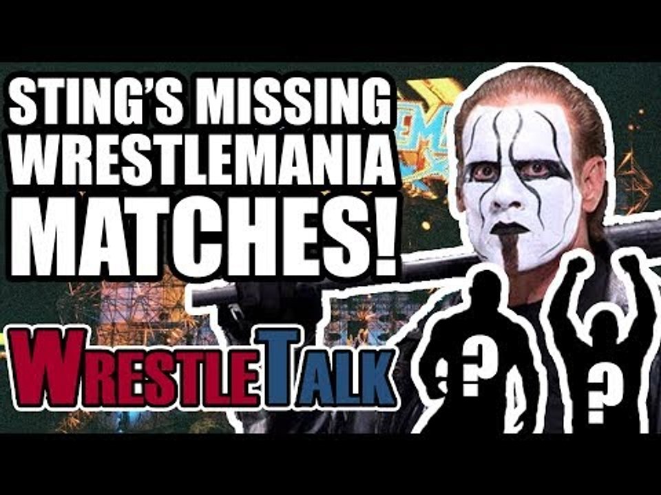 Sting's MISSING WrestleMania Matches!