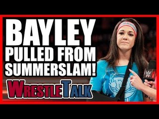 Bayley PULLED From WWE Summerslam! | WWE Raw, Aug. 7, 2017 Review