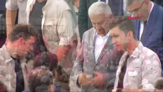 Gümüşhane -Başbakan Yıldırım Gümüşhane -Bayburt Havalimanı Temel Atma Töreninde Konuştu -1