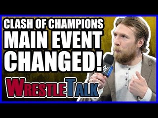 WWE Clash Of Champions Main Event Changed! WWE Smackdown LIVE, Dec. 12, 2017 Review
