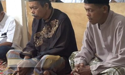 Rabu (13/6), Jemaah Naqsabandiyah Rayakan Lebaran