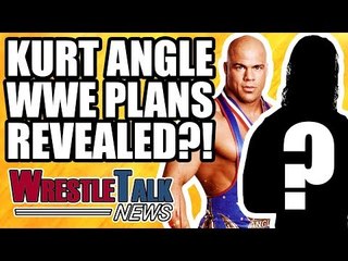 Kurt Angle WWE WrestleMania 34 Match REVEALED?! | WrestleTalk News Feb. 2018
