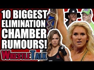 10 BIGGEST WWE ELIMINATION CHAMBER 2018 RUMORS, RETURNS & SURPRISES!