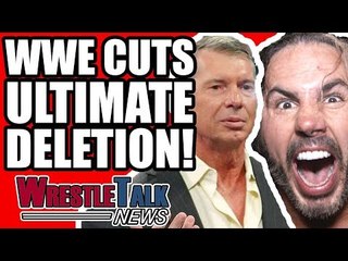 WWE CUT Ultimate Deletion! Vince McMahon Thoughts REVEALED! | WrestleTalk News Mar. 2018