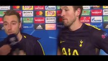 Harry Kane & Eriksen Post Match interview | Juventus vs Tottenham 2 -2 | UCL 13/02/2018