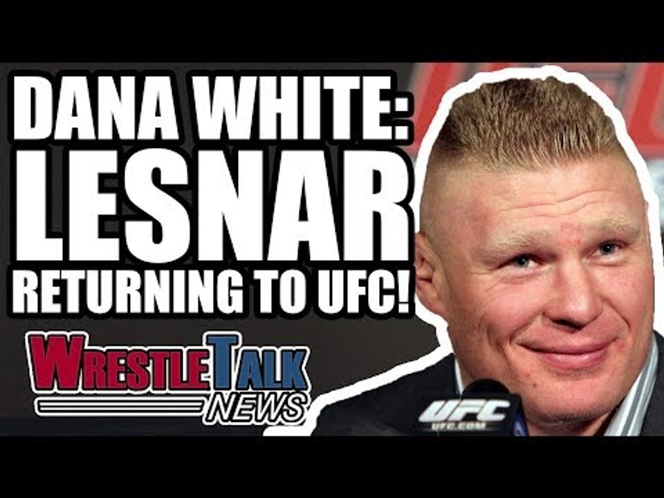 UFC President Claims Brock Lesnar LEAVING WWE! | WrestleTalk News Apr. 2018