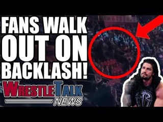 Huge WWE Star Injured! Fans WALK OUT On WWE Backlash Main Event! | WrestleTalk News May 2018