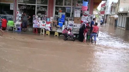 Viranşehir'de etkili sağanak - ŞANLIURFA