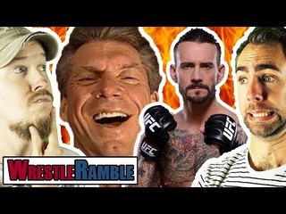 Did WWE SCREW With CM Punk UFC Fight?! New Japan Dominion Predictions! | WrestleRamble