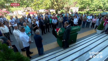 TRT'nin emekli başspikeri Altan Varol son yolculuğuna uğurlandı