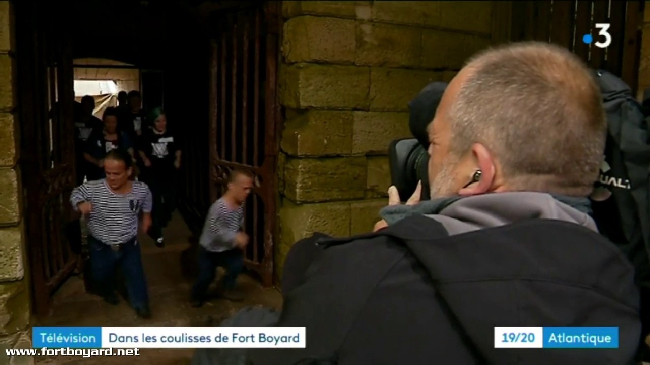 France 3 Poitou-Charentes dans les coulisses de "Fort Boyard" (reportage du 13 juin 2018)