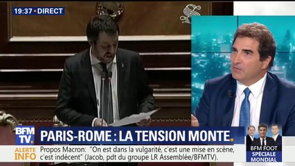 Aquarius: "Les propos de Macron envers le gouvernement italien sont irresponsables"