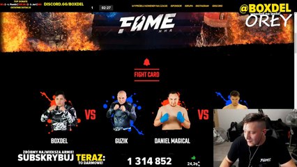 BOXDEL POKONAŁ ADRIANA POLAKA !!!!!! TYPOWANIE WALK FAMEMMA !!!!