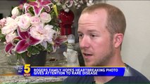 Family Hopes Heartbreaking Photo of Boy Comforting Dying Sister Raises Awareness for Rare Disease