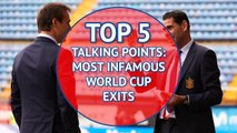 Top five Most infamous World Cup exits