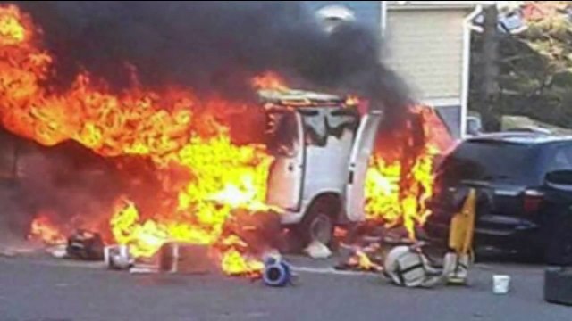 Colorado Man Loses Entire Business When His Van Goes Up in Flames
