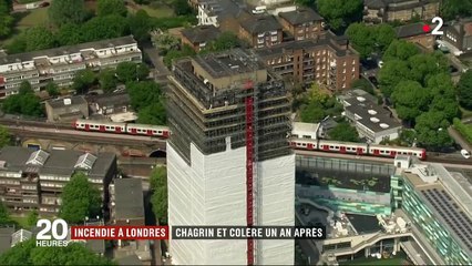 Incendie à Londres : un an après, le chagrin et la colère dominent toujours